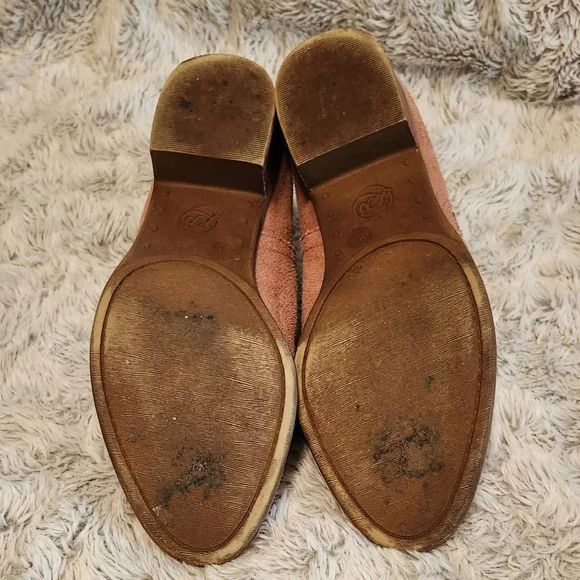 Lucky Brand size 6 Suede Ankle Booties in Canyon Rose - Picture 5 of 5